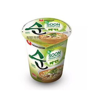 Nongshim Soon Veggie Small Cup 67g X 12