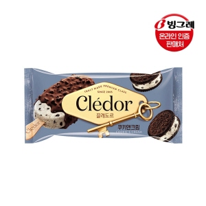 Binggrae Cledor Cookie n Cream Bar 90ml X 24